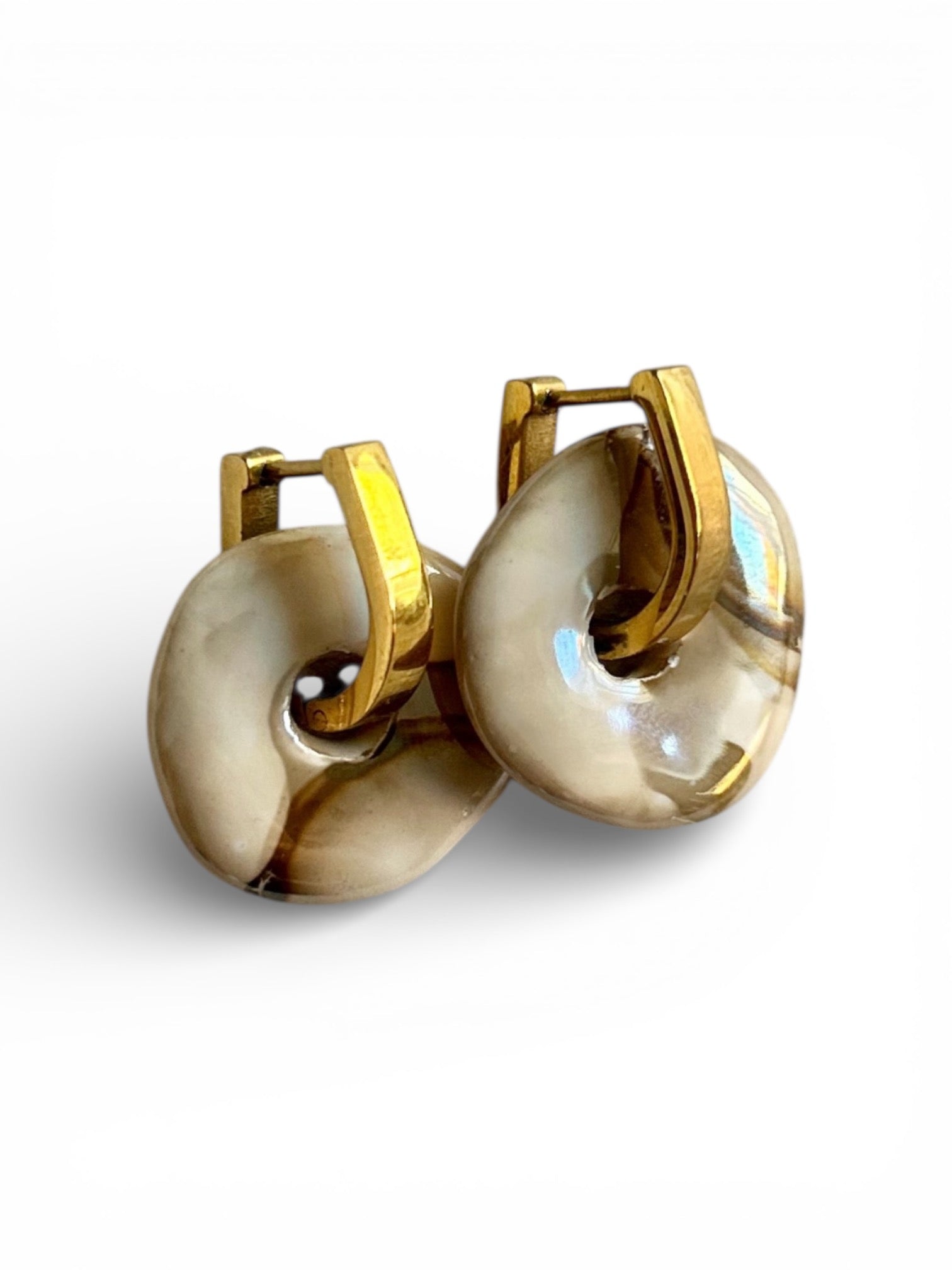 Ohrringe Schlangenhaut