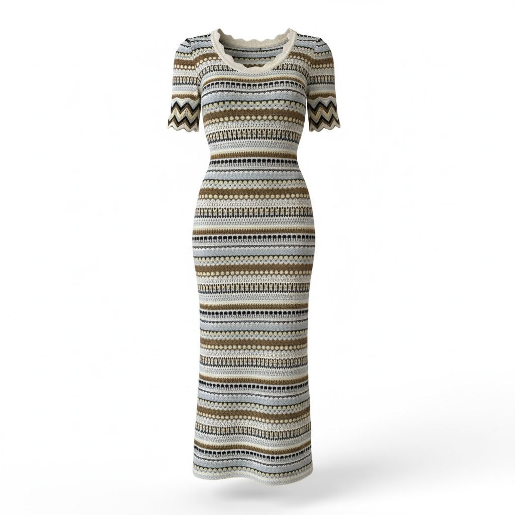 Schickes Strickkleid