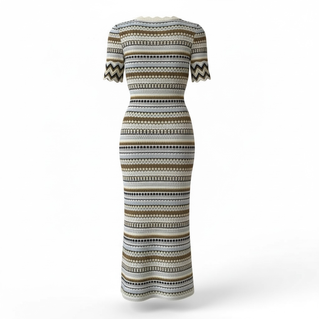 Schickes Strickkleid