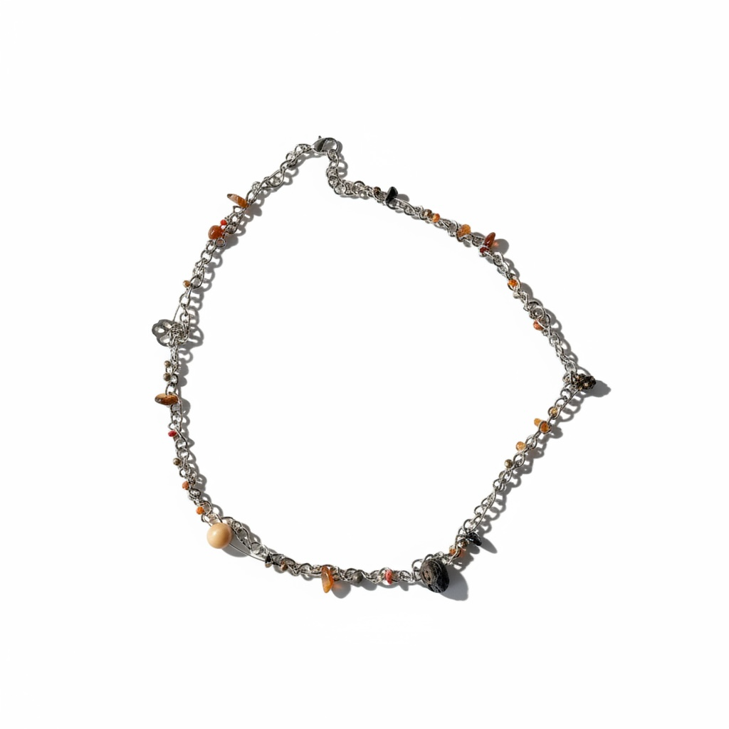 Halskette Feuer&Erde
