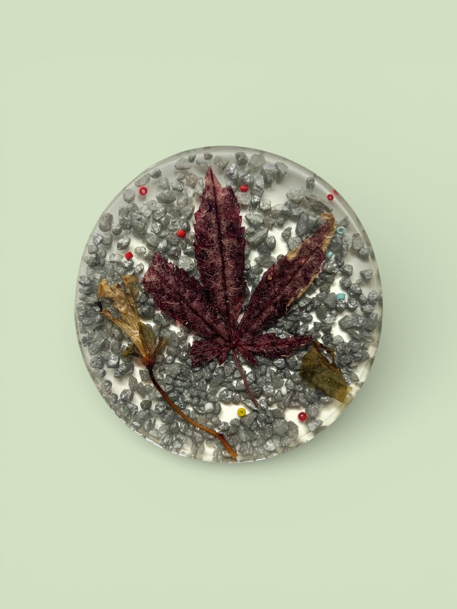 Wasserinformierer Weg des Feuers - Gefäßuntersetzer für Glas und Tasse