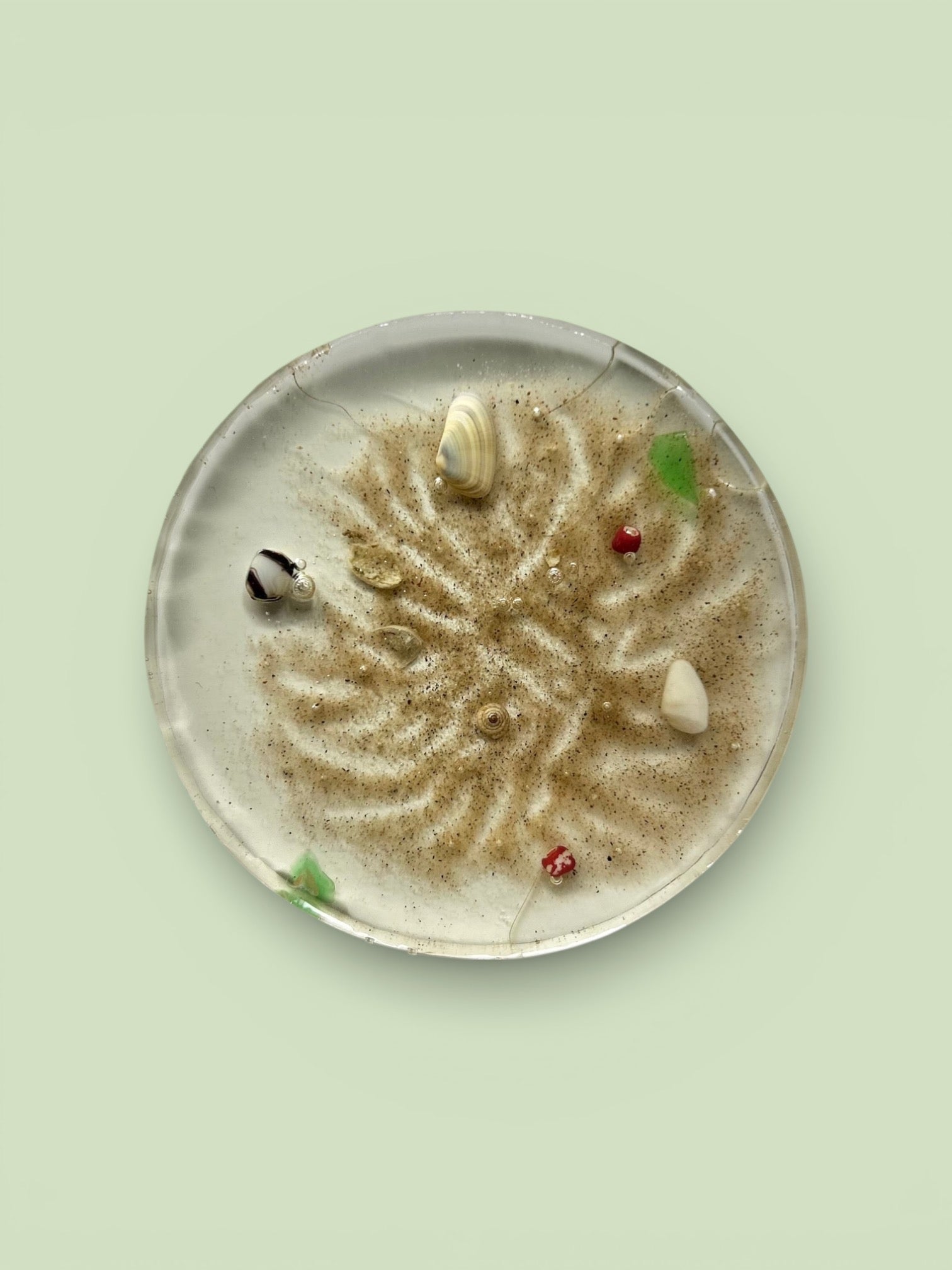 Gefäßuntersetzer Sandstrand