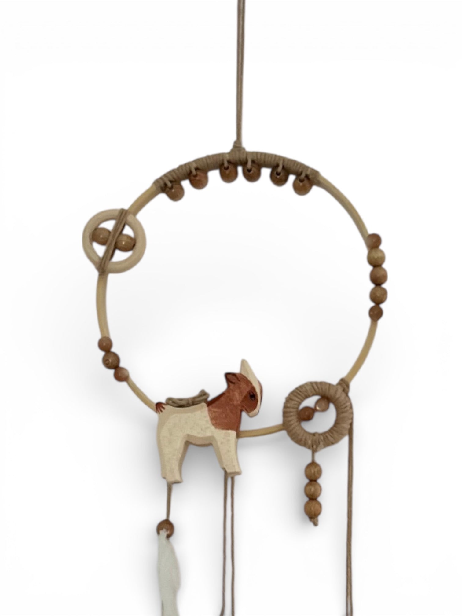 Wanddekoration fürs Kinderzimmer, Zicklein hüpf