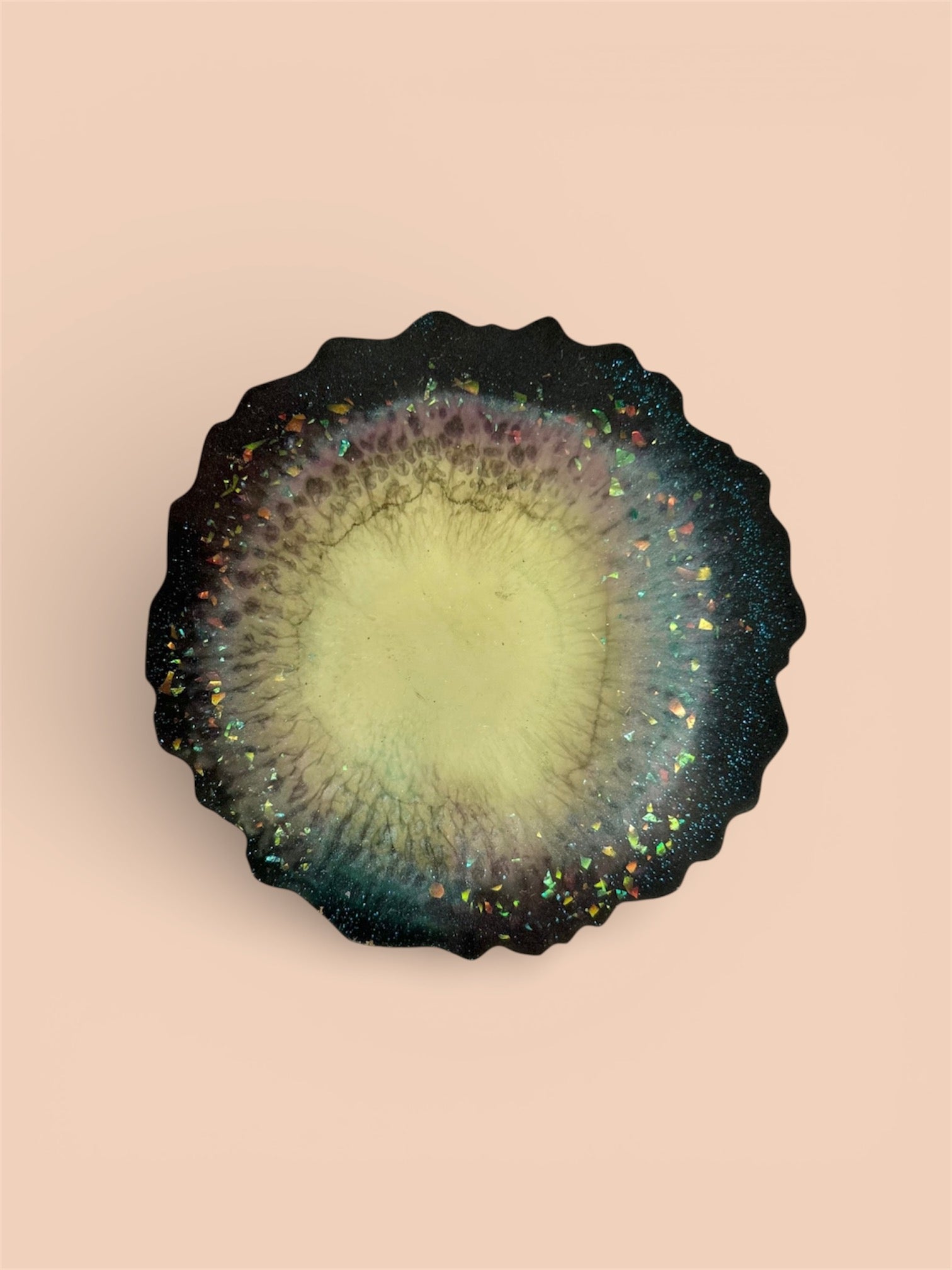 Wasserinformierer Galaxie - Gefäßuntersetzer für Glas und Krug